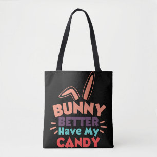 Bolso De Tela Bunny Mejor Que Tengas Mi Candía