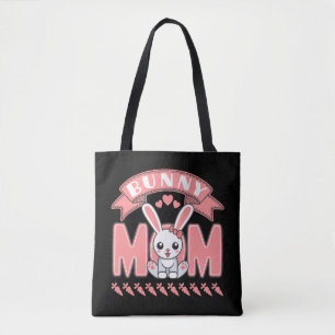 Bolso De Tela Bunny Mom