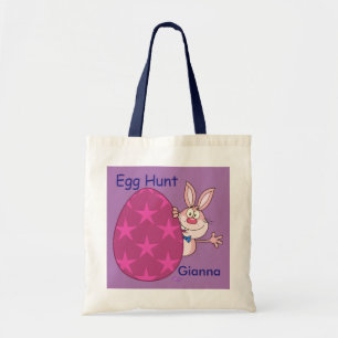 Bolso De Tela Bunny Pink Egt Hunt Purple Personalizado Presupues