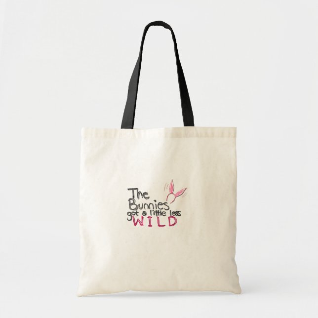 Bolso De Tela Bunny~ salvaje (Frente)