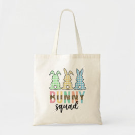 Bolso De Tela Bunny Squad | Caza de huevos de Pascua Conejito