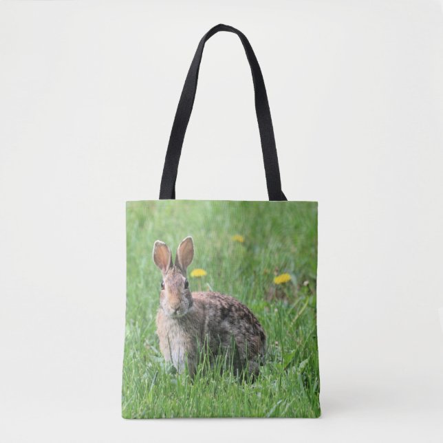Bolso De Tela Bunny Tote Bag (Anverso)