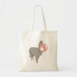Bolso De Tela Burbble Gum Llama a burbuja