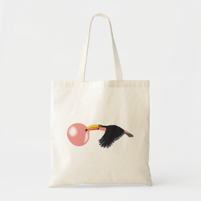 Bolso De Tela Burbuja Goma Toucan burbuja (Frente)