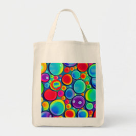 Bolso De Tela Burbujas del arco iris