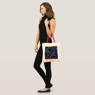 Bolso De Tela Burbujas rotas Tote Bag