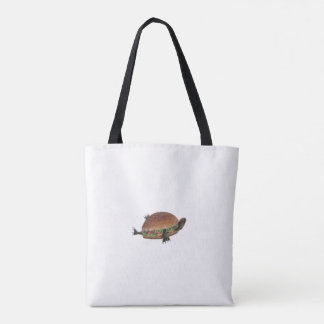 Bolso De Tela Burger Turle Bag