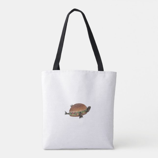 Bolso De Tela Burger Turle Bag (Reverso)