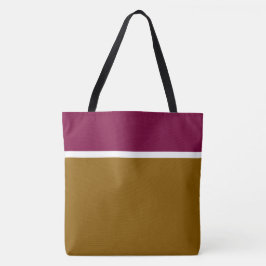 Bolso De Tela Burgundy Rojo Chic Silla Marrón Blanco Rayas 