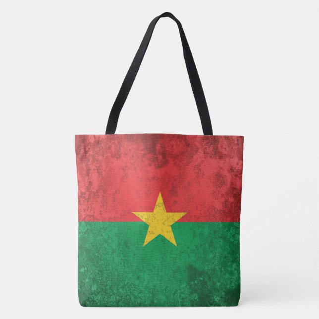Bolso De Tela Burkina Faso (Anverso)