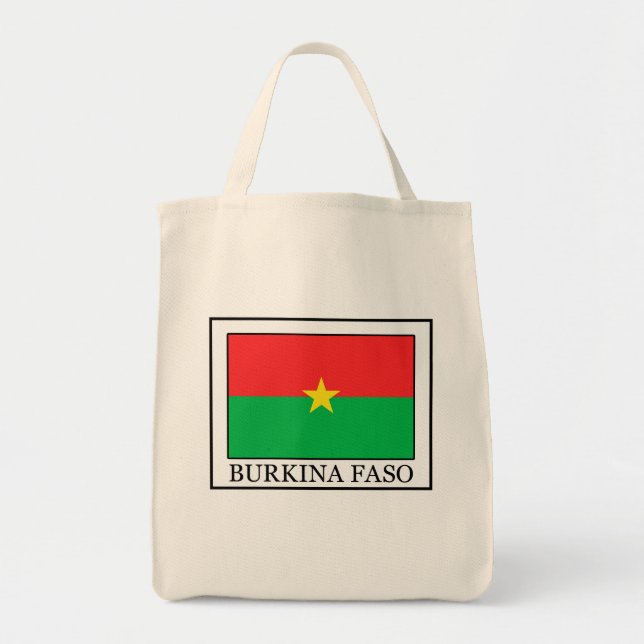 Bolso De Tela Burkina Faso (Frente)
