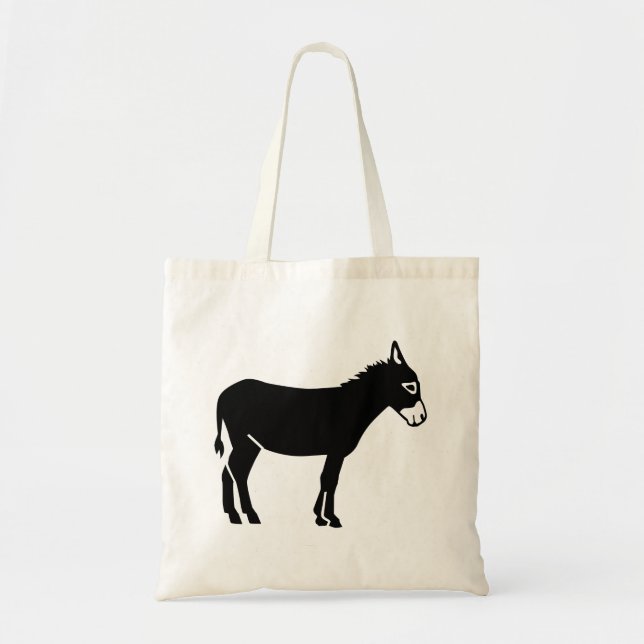 Bolso De Tela Burro (Frente)