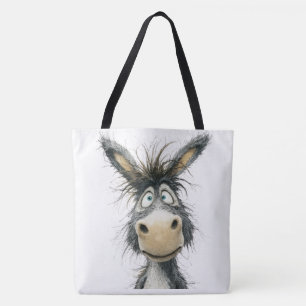 Bolso De Tela Burro extravagante