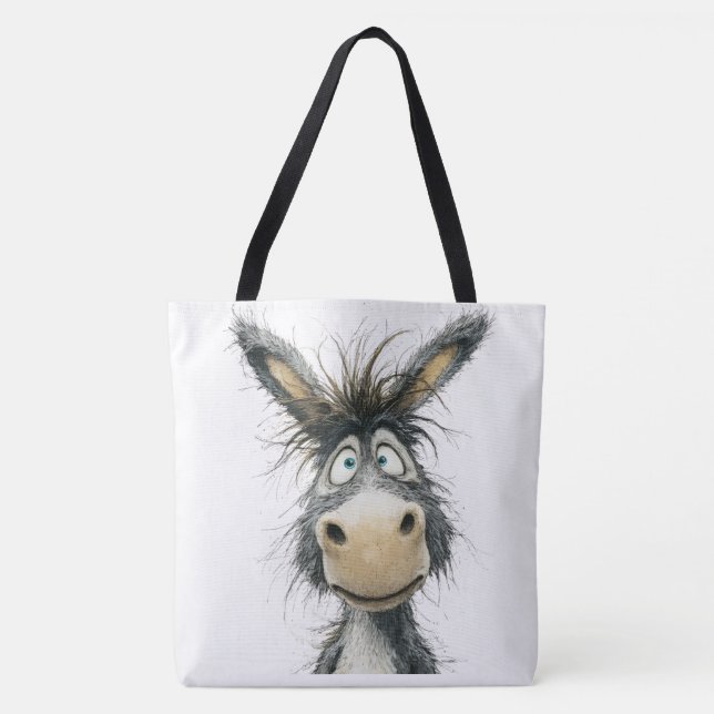 Bolso De Tela Burro extravagante (Anverso)