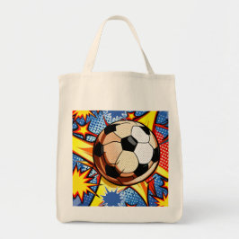 Bolso De Tela Burst de fútbol