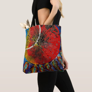Bolso De Tela Burst Tote Bag