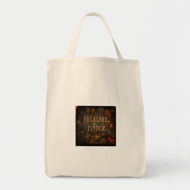 Bolso De Tela Buscador de folclore (Frente)