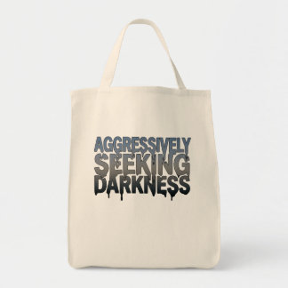 Bolso De Tela Buscando Agresivamente la Oscuridad – Diseño de Te