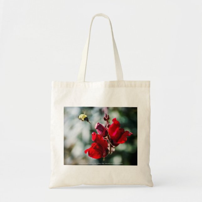 Bolso De Tela Buscando néctar dulce (Frente)