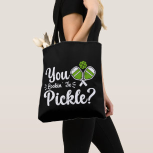 Bolso De Tela Buscas a jugador de bola de picante gracioso