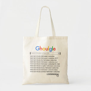 Bolso De Tela Búsqueda de disfraces de Halloween de último minut