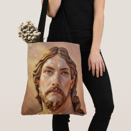 Bolso De Tela BUSTO DE CRISTO EL SALVADOR por MICHELANGELO 2026