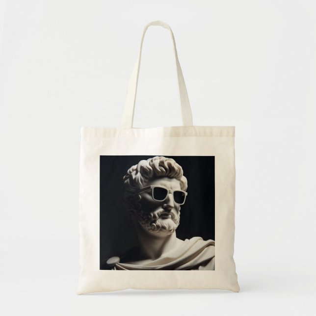 Bolso De Tela Busto de mármol (Frente)