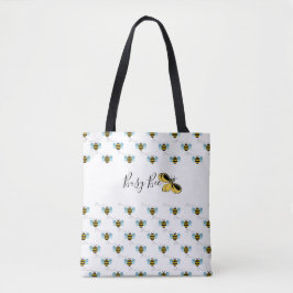 Bolso De Tela Busy Bee, Bumble Bee Shoulder Tote