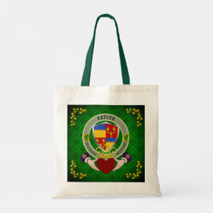 Bolso De Tela Butler Irish Shield y Claddagh Personalizados