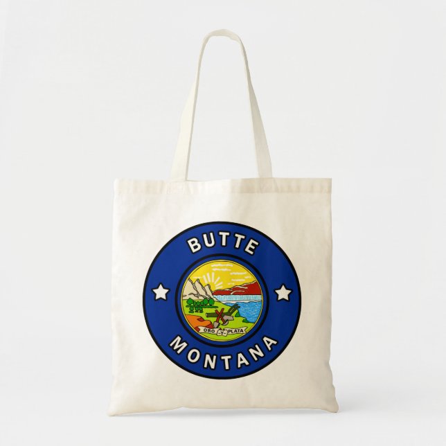 Bolso De Tela Butte Montana (Frente)