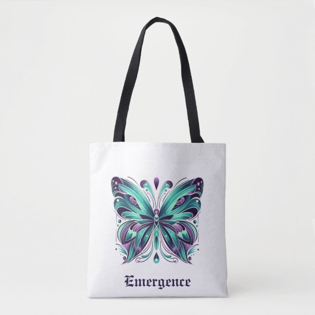 Bolso De Tela Butterfly 7 Tote (Anverso)