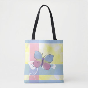 Bolso De Tela Butterfly -  All Over Print Tote