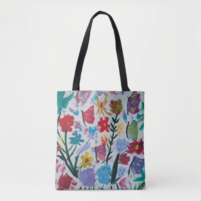 Bolso De Tela Butterfly Dance Tote Bag (Anverso)