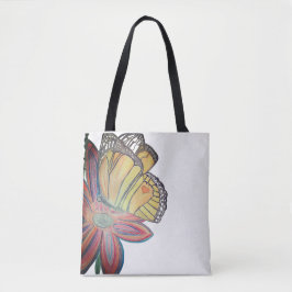 Bolso De Tela Butterfly landing beautiful