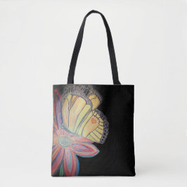 Bolso De Tela Butterfly landing beautiful