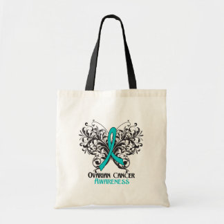 Bolso De Tela Butterfly Ovarian Cancer Awareness