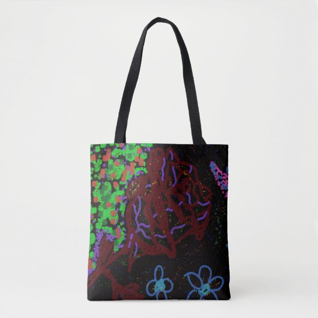 Bolso De Tela Butterfly Paradise Tote Bag (Anverso)