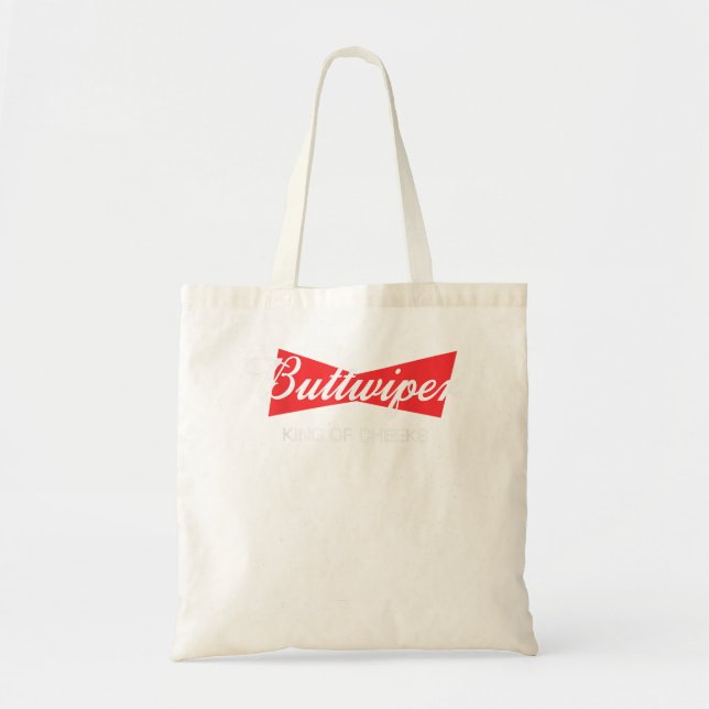 Bolso De Tela Buttwiper - La nueva cerveza divertida de papá ins (Frente)