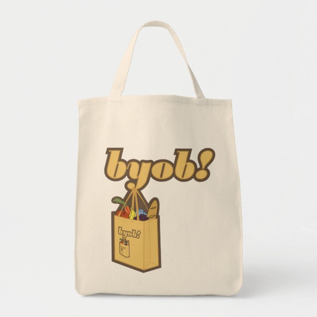Bolso De Tela ¡byob! ¡Al infinito! (Frente)