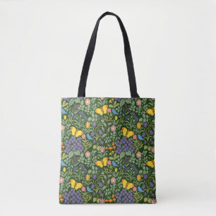 Bolso De Tela C. F. A. Voysey's Butterfly Garden Tote