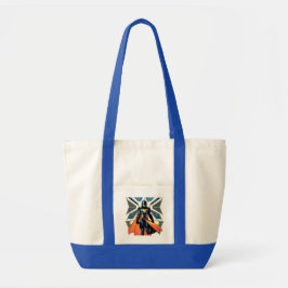 Bolso De Tela Caballero Vibrante