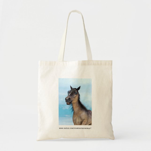 Bolso De Tela Caballo Afortunado (Frente)