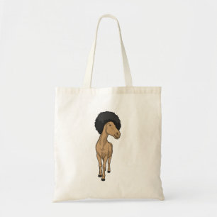 Bolso De Tela Caballo Afro