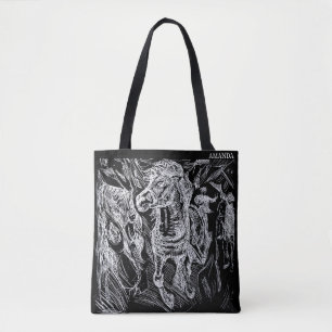 Bolso De Tela Caballo al galope – Edvard Munch Personalizado