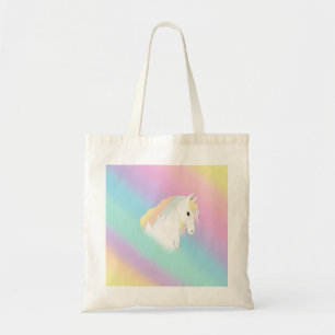 Bolso De Tela Caballo arcoiris Unicornio