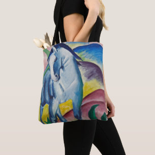 Bolso De Tela Caballo Azul de Franz Marc, Arte Antiguo