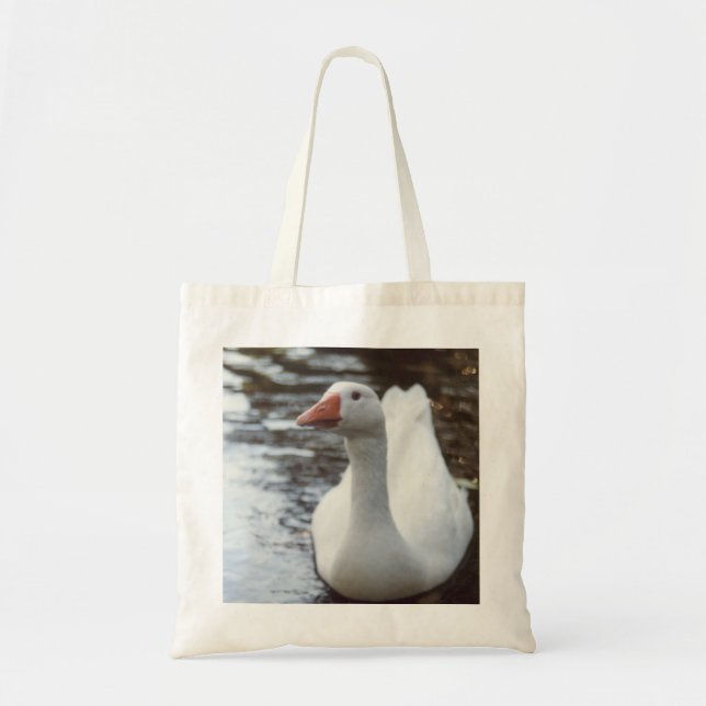 Bolso De Tela Caballo blanco (Frente)