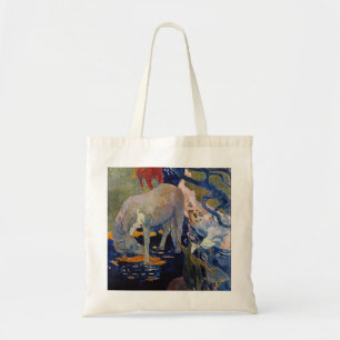 Bolso De Tela Caballo Blanco de Paul Gauguin, Arte Antiguo Fino