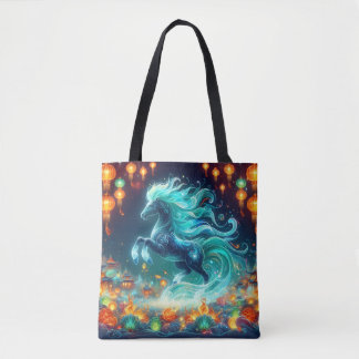 Bolso De Tela Caballo de Año Nuevo
