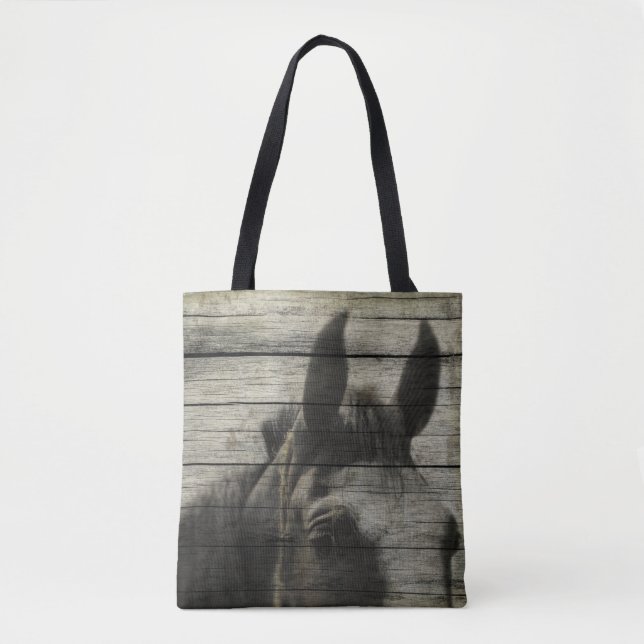 Bolso De Tela Caballo de campo (Anverso)